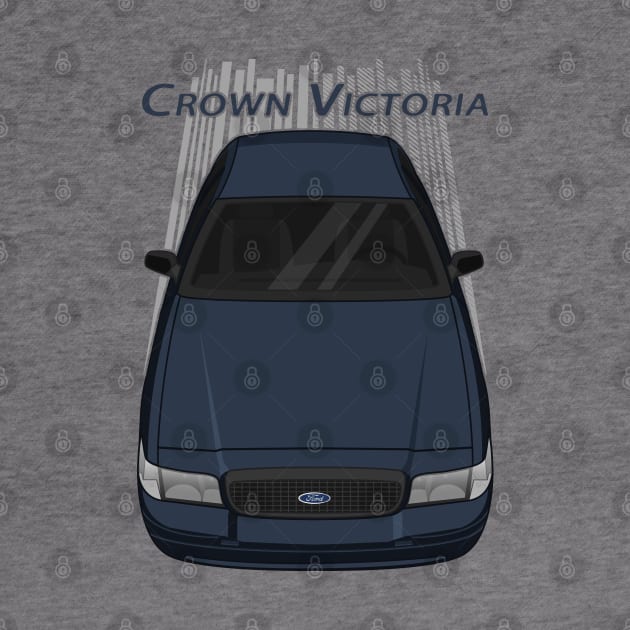 Ford Crown Victoria Police Interceptor - Norsea Blue by V8social